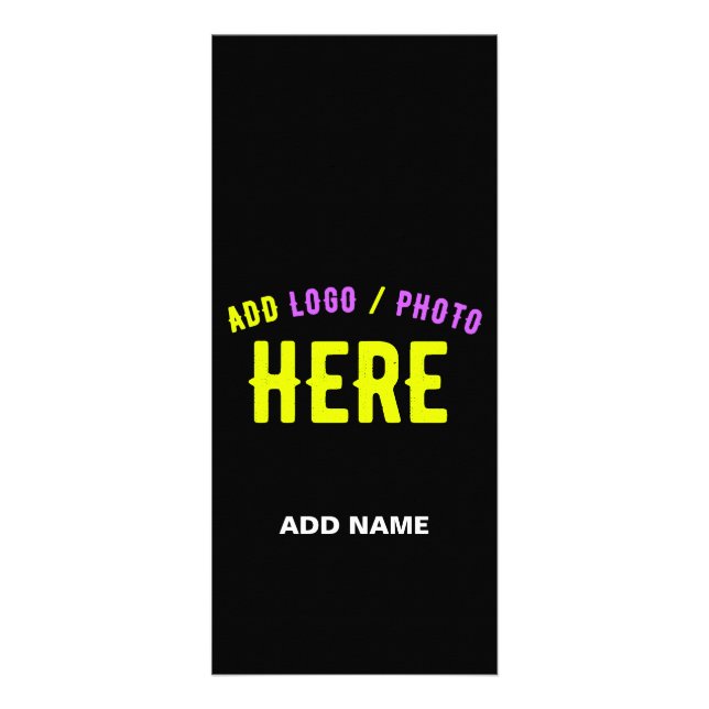 TARJETA PUBLICITARIA PERSONALIZABLE MODERNO ESTILO NEGRO VERIFICADO MAR (Frente)