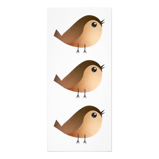 Tarjeta Publicitaria Personalizado de pájaro de Sparrow (Frente)