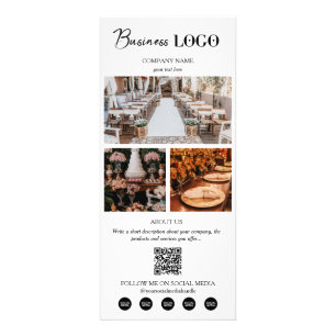 Tarjeta Publicitaria Planificación de eventos Negocios 3 Fotos Medios s