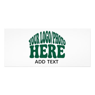 Tarjeta Publicitaria Plantilla de logotipo comercial personalizado a do