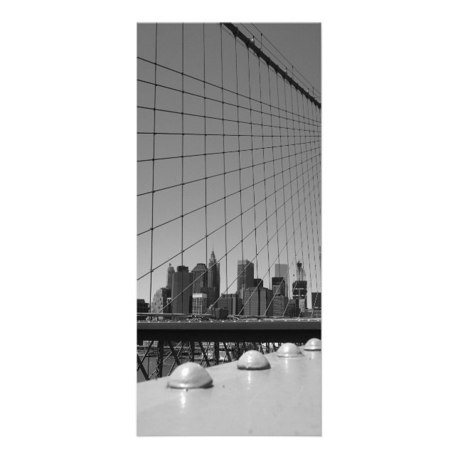 Tarjeta Publicitaria Puente de Brooklyn (Frente)