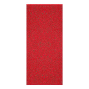 Tarjeta Publicitaria Purpurina Rojo y Matte 4″×9″ Personalizados de tar
