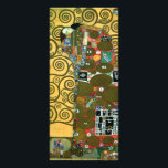 Tarjeta Publicitaria Realización (El abrazo) de Gustav Klimt<br><div class="desc">Cumplimiento (The Embrace) (1909) por Gustav Klimt. Un simbolismo de la época victoriana vintage del amor al arte y el retrato romántico con un joven abrazo de pareja. El Stoclet Frieze es una serie de tres mosaicos encargados al comedor del Palais Stoclet de Brussells. Sobre el artista: Gustav Klimt (1862-1918)...</div>