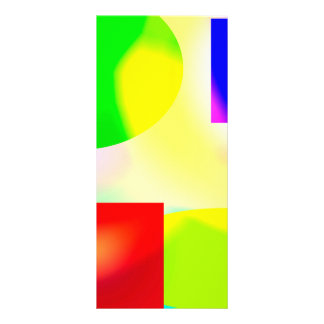 Tarjeta Publicitaria Reflejo de arte pop