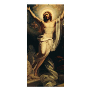 Tarjeta Publicitaria Resurrección de Cristo por Robert Wilhelm Ekman