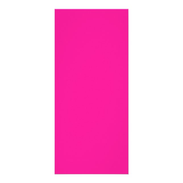 Tarjeta Publicitaria rosa profundo de color (Frente)