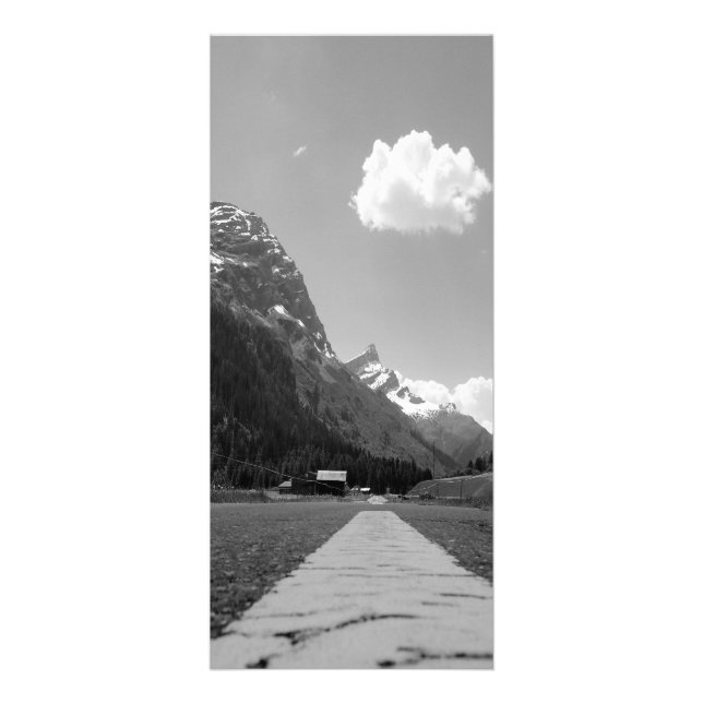 Tarjeta Publicitaria Ruta alpina (Frente)