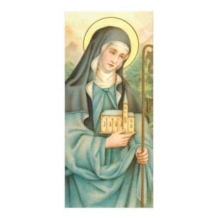 Tarjeta Publicitaria Saint Brigid de Irlanda (M 014)