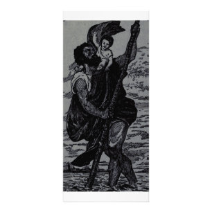 Tarjeta Publicitaria Saint Christopher por Titian