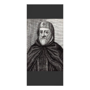 Tarjeta Publicitaria Saint Éphrem, el teólogo cristiano sirio