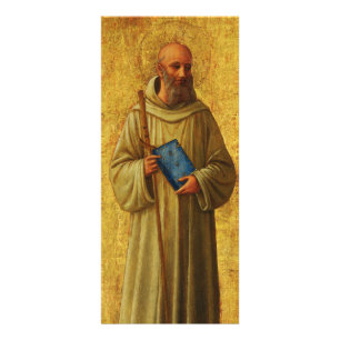 Tarjeta Publicitaria Saint Romuald, fundador de la Camaldolese