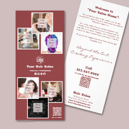 Tarjeta Publicitaria Salón de pelo de Topaz Smoky #ShopLocal