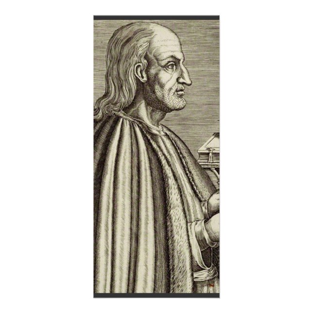 Tarjeta Publicitaria San Anselmo de Canterbury Médica de la Iglesia (Frente)