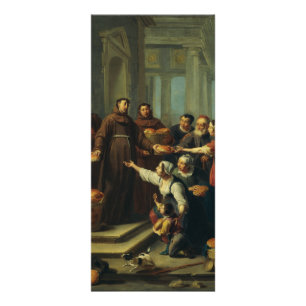 Tarjeta Publicitaria San Antonio de Padua por Willem van Herp