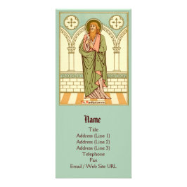 Tarjeta Publicitaria San Bartolomé el Apóstol (RLS 03) (Estilo 1)