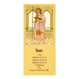 Tarjeta Publicitaria San Juan Bautista (RLS 07) (Estilo 1)