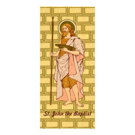 Tarjeta Publicitaria San Juan Bautista (RLS 07) (Estilo 2)