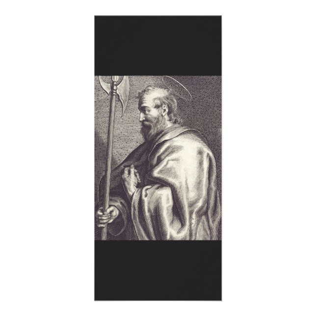 Tarjeta Publicitaria San Mateo el Apóstol (Frente)