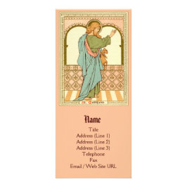 Tarjeta Publicitaria San Mateo el Evangelista (RLS 10) (Estilo 1)