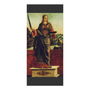 Tarjeta Publicitaria Santa Anastasia de Roma Arte Premium