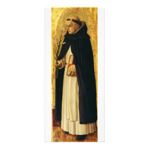 Tarjeta Publicitaria Santo Domingo por Carlo Crivelli