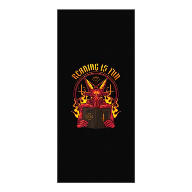 Tarjeta Publicitaria Satanic Pagan Goat Premium (Frente)