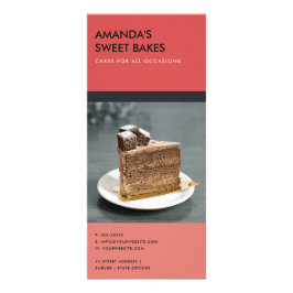 TARJETA PUBLICITARIA SERVICIO MODERNO DE PRECIOS DE BAQUERÍA ROJA DE RO