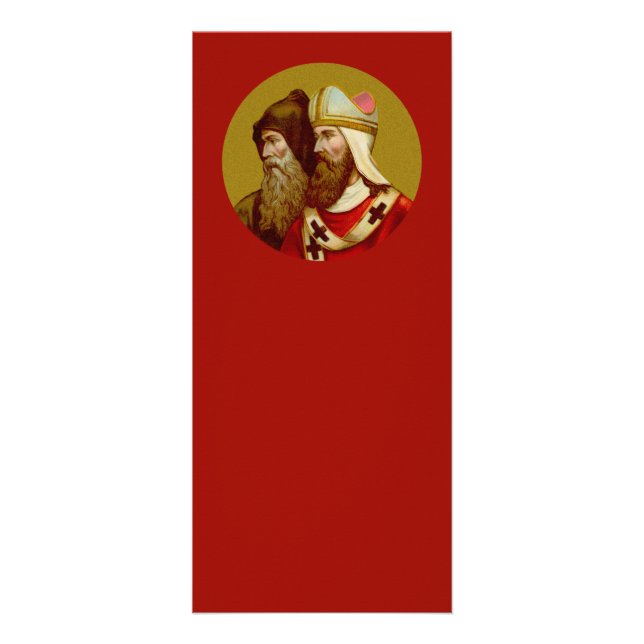 Tarjeta Publicitaria SS. Cyril & Methodius (M 001) Personalizado Blank (Frente)