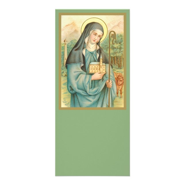 Tarjeta Publicitaria St. Brigid of Ireland (M 014) (Frente)