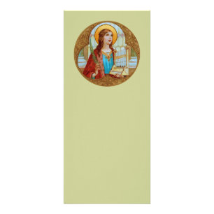 Tarjeta Publicitaria St. Cecilia of Rome (BK 003)