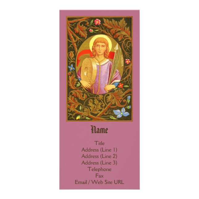 Tarjeta Publicitaria St. Florian of Lorch (PM 03) Customizable (Frente)