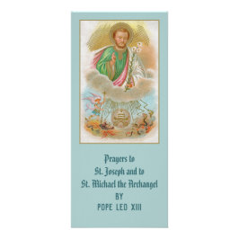 Tarjeta Publicitaria St. Joseph from a ‘Pilgrimage Card’ with Prayers