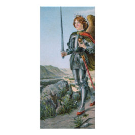 Tarjeta Publicitaria St. Michael el Archangel (detalle; M 017)