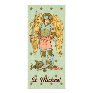 Tarjeta Publicitaria St. Michael the Archangel (RLS 12)