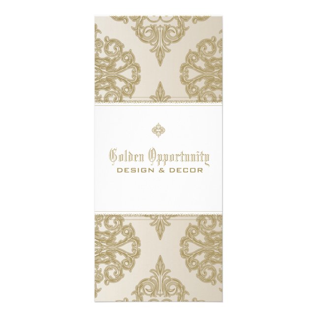 Tarjeta Publicitaria Tacto del oro (Frente)