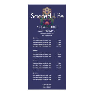 Tarjeta Publicitaria Transformación Sagrada   Diseño de Mano Hamsa