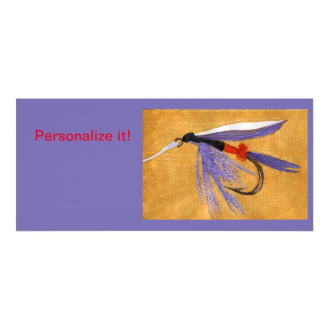 Tarjeta Publicitaria "Tren de mercancías" vuelo mojado atado arte de pe (Frente)