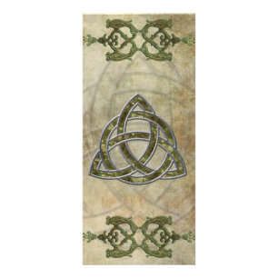 Tarjeta Publicitaria Triquetra Natural