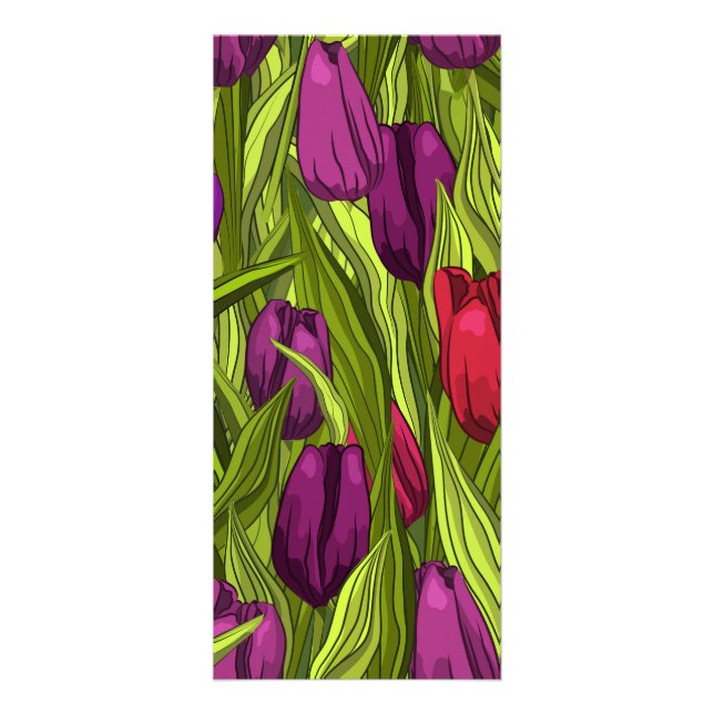 Tarjeta Publicitaria Tulipanos (Frente)