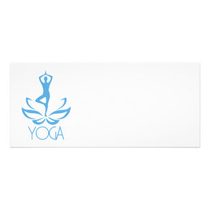 Tarjeta Publicitaria Yoga
