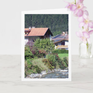 Tarjeta Pueblo Austriaco