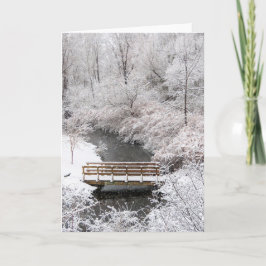 Tarjeta Pueblo Brook en enero