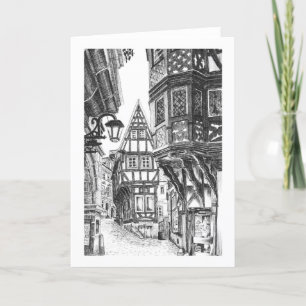 Tarjeta Pueblo Medieval