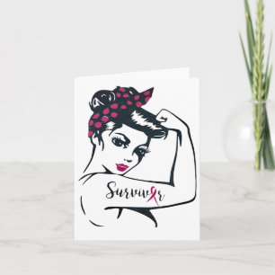 Tarjeta Puede curar a Rosie Riveter, una sobreviviente de 