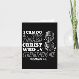 Tarjeta Puede Hacer Todas Las Cosas Christian Jesus Bodybu