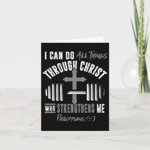 Tarjeta Puede Hacer Todas Las Cosas Christian Jesus Bodybu