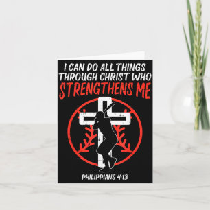 Tarjeta Pueden Todas Las Cosas Diseño De Escrituras Religi