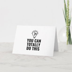 Tarjeta Puedes hacer esto por completo