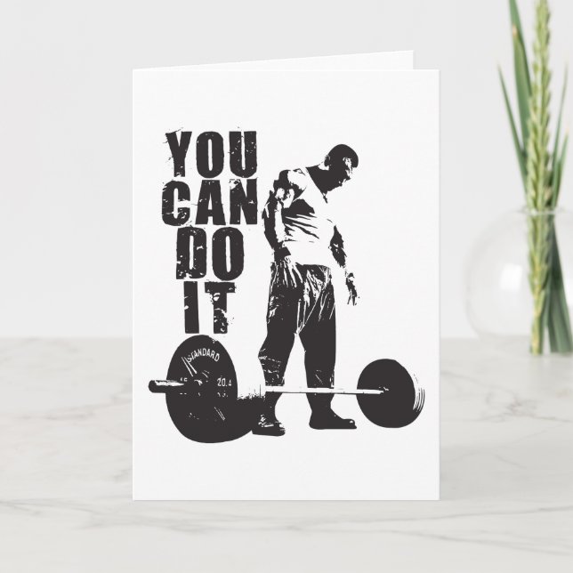 Tarjeta PUEDES HACERLO. Motivación del entrenamiento de Le (Anverso)