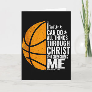 Tarjeta Puedo hacer todas las cosas a través de Cristo Can